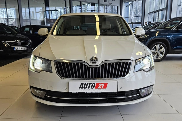 Skoda Superb cena 49900 przebieg: 140157, rok produkcji 2014 z Radłów małe 562